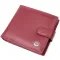 Практичний жіночий гаманець з натуральної шкіри ST Leather 22554 Бордовий