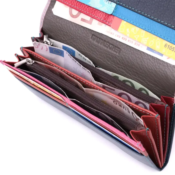 Жіночий практичний гаманець з натуральної шкіри ST Leather 22521