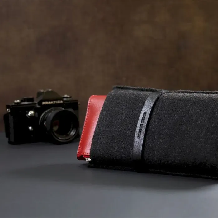 Жіночий місткий гаманець GRANDE PELLE 11368 Червоний