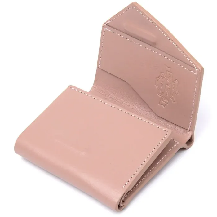 Жіноче портмоне з натуральної шкіри GRANDE PELLE 11472 Бежевий