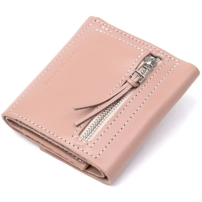 Жіноче портмоне з натуральної шкіри GRANDE PELLE 11472 Бежевий