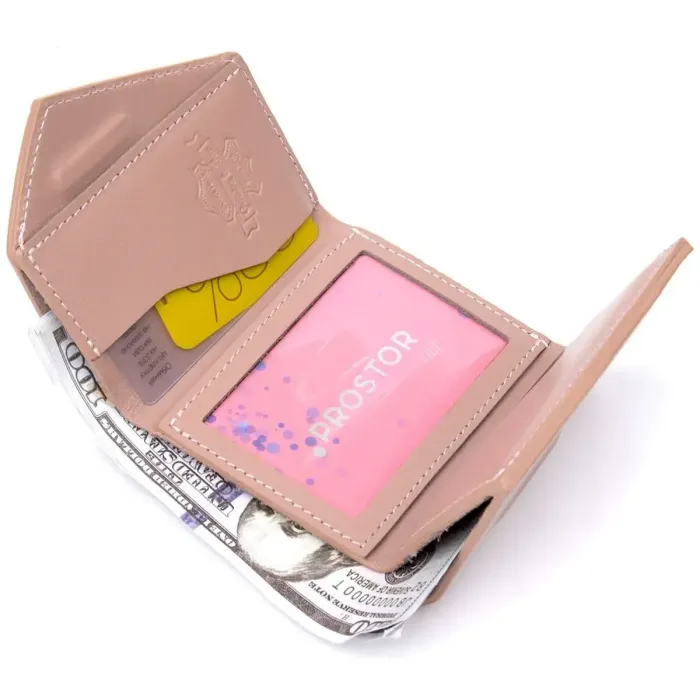 Жіноче портмоне з натуральної шкіри GRANDE PELLE 11472 Бежевий