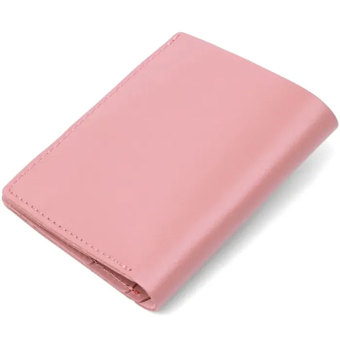 Женское портмоне из натуральной кожи Shvigel 16509 Розовый