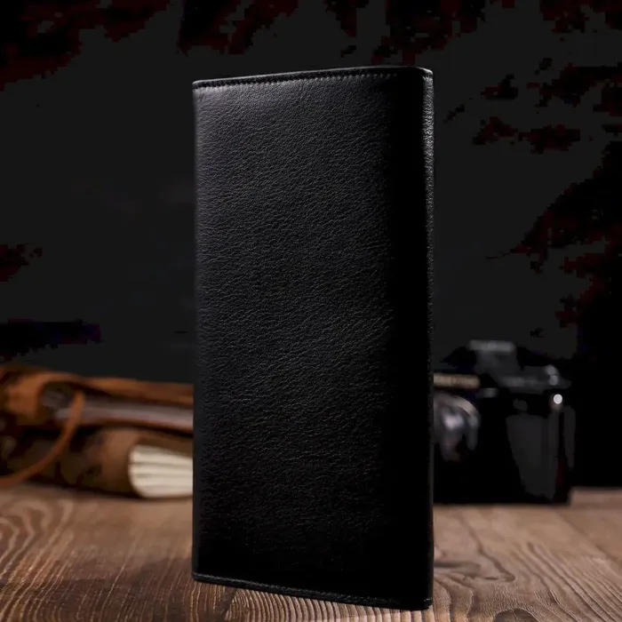 Жіноче містке портмоне з натуральної шкіри Tony Bellucci 21976 Чорний